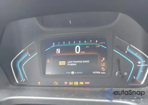 2019 Honda Odyssey Ex-L z USA, uszkodzony, nr VIN 5FNRL6H79KB071897